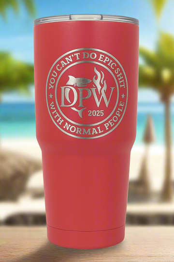 DPW 2025 - 30oz Powder Coated Tumbler