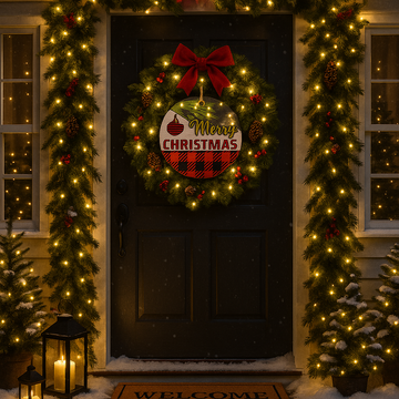 Merry Christmas  (Buffalo Plaid)