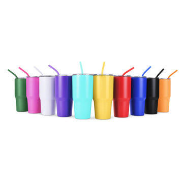 30oz Powder Coated Tumbler