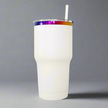 30oz Chroma Rainbow Plated Tumbler