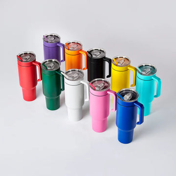 40oz Powder Coated Tumbler