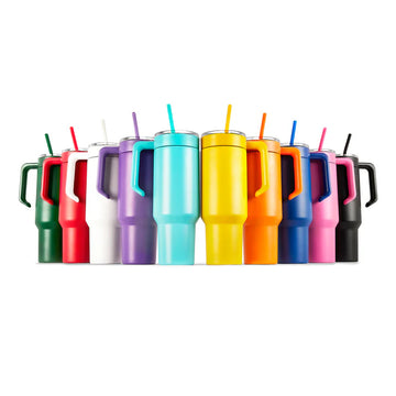 40oz Powder Coated Tumbler