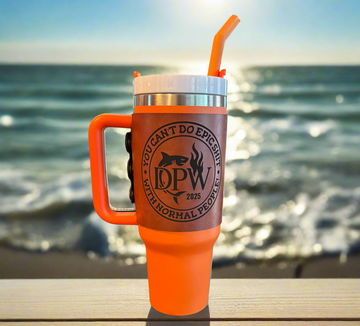 DPW - Removable Leatherette Tumbler Wraps - 40oz