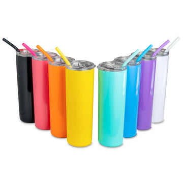 20oz Powder Coated Skinny Tumbler