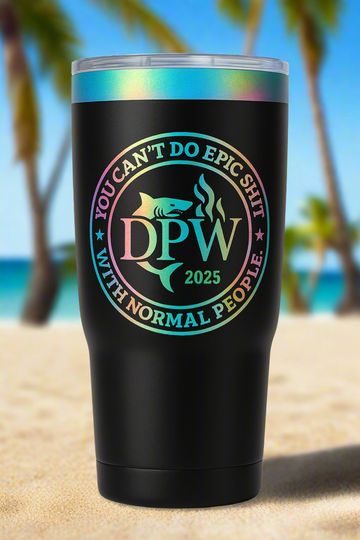 DPW 2025 - 30oz Chroma Rainbow Plated Tumbler