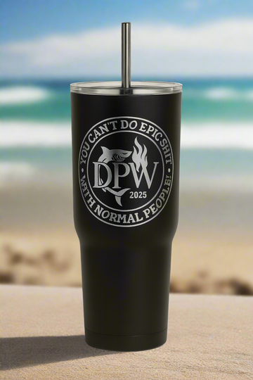 DPW 2025 - 40oz Powder Coated Tumbler