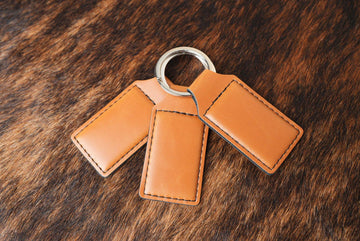 Custom Leatherette Keychain
