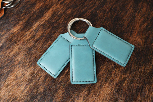 Custom Leatherette Keychain